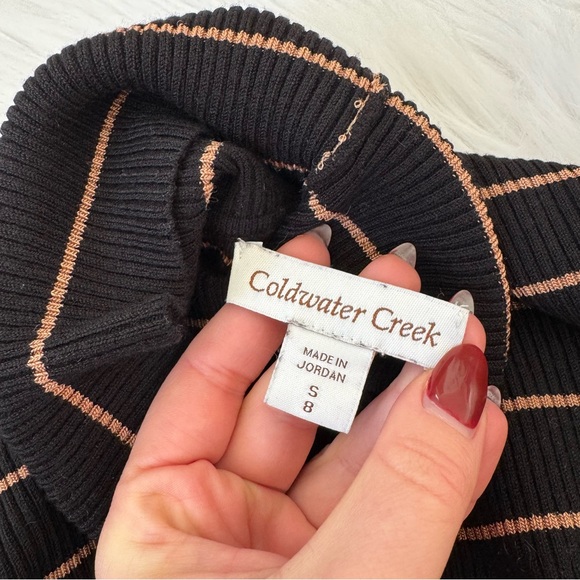 Striped Turtleneck Sweater - Picture 2 of 2